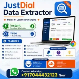 Justdial Data Extractor